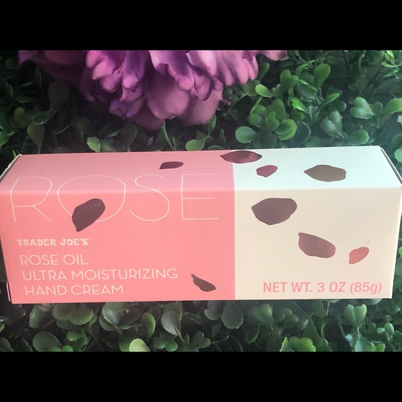 trader joe’s Skincare Trader Joes Rose Oil Moisturizing Hand Cream